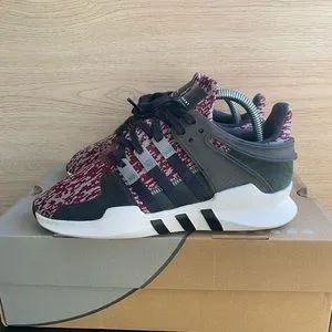 adidas | Shoes | Adidas Eqt Support Adv Kids Sneakers Shoes Casual Burgandy  Grey Y 55 W 7 | Poshmark